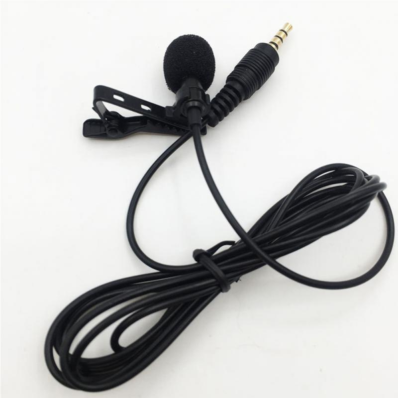 Clip-On Wired Microphone – 3.5mm Jack for Mobile or PC