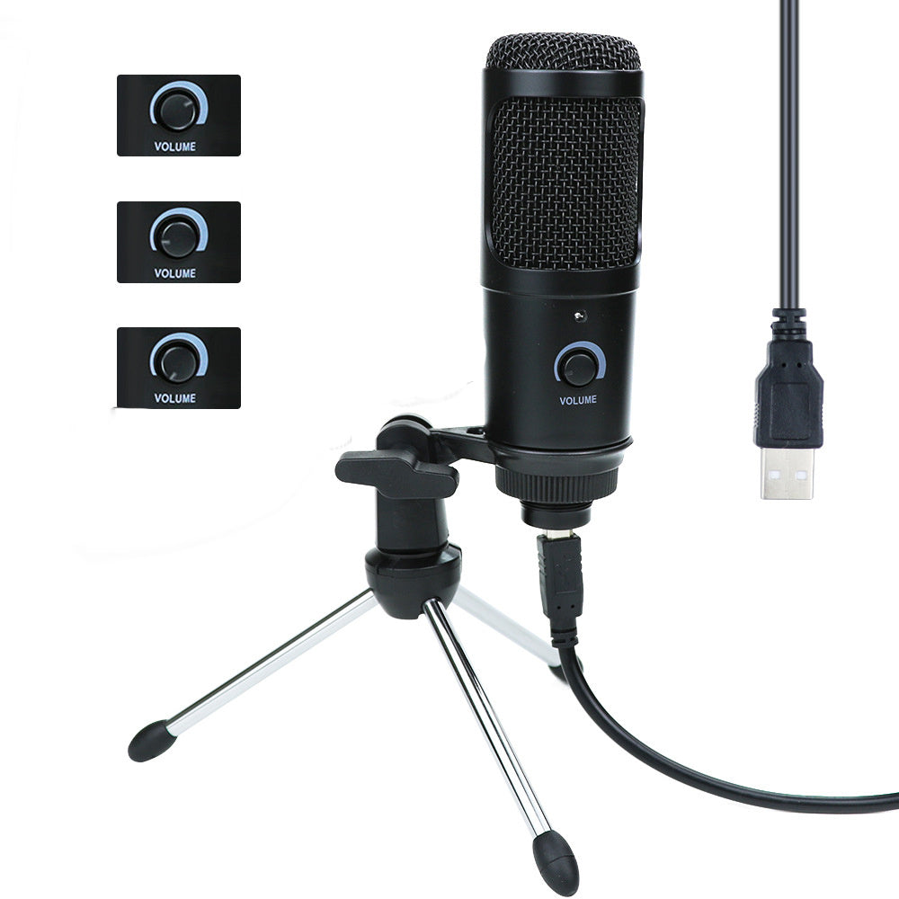 USB Karaoke Microphone – Wired for Singing or Live Streams