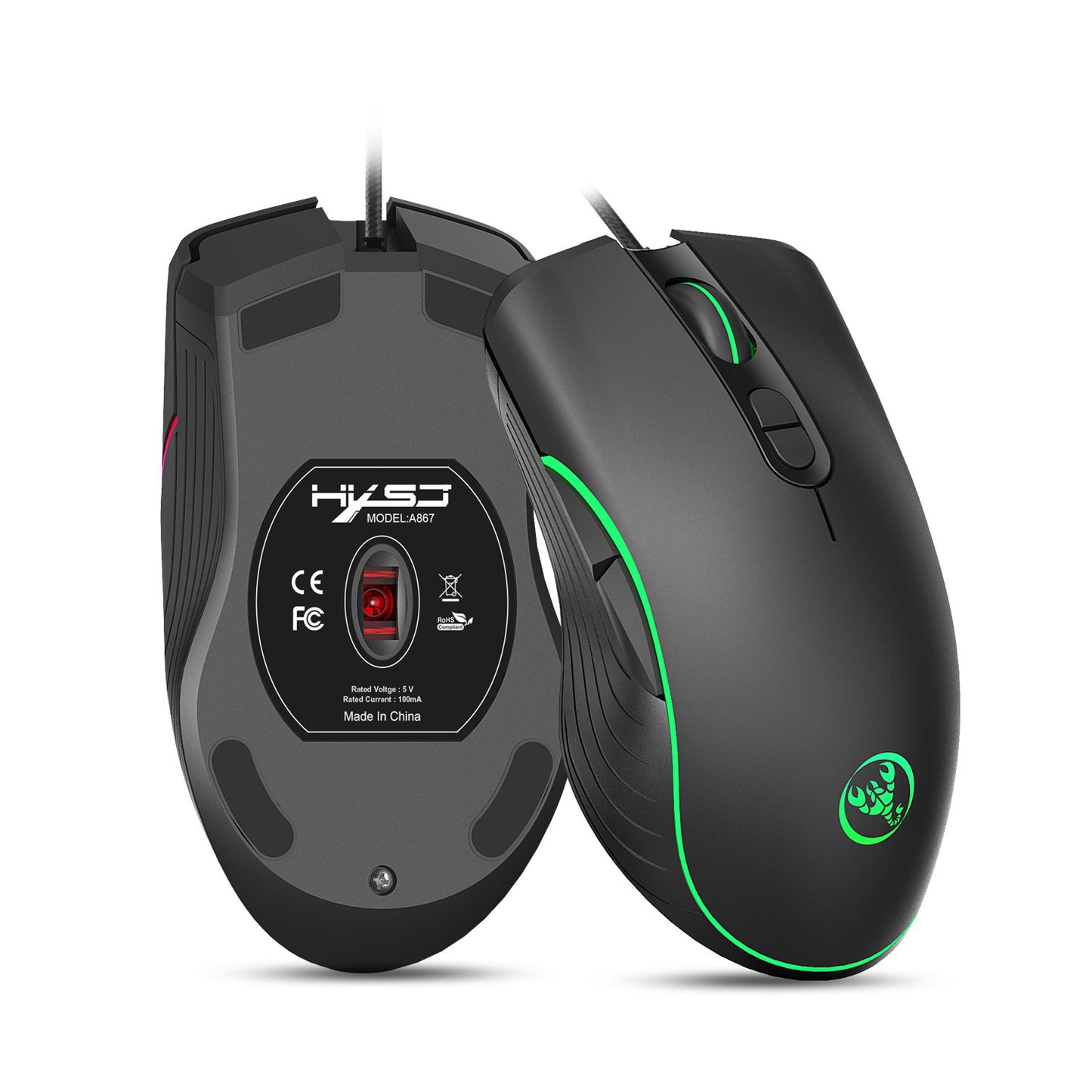 RGB Gaming Mouse – Wired with 7 Buttons