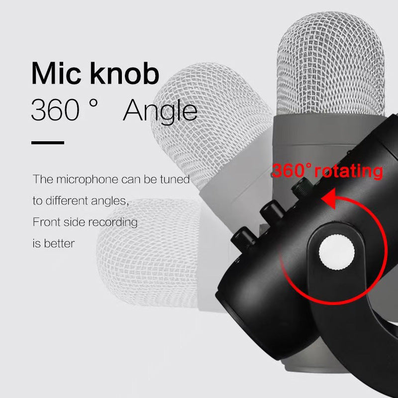 Pro Condenser Microphone – Studio Sound for Streaming & Recording
