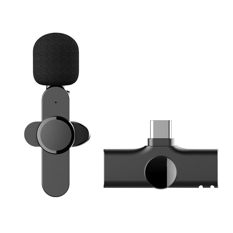 Wireless Clip-on Microphone – For iPhone & Type-C Devices