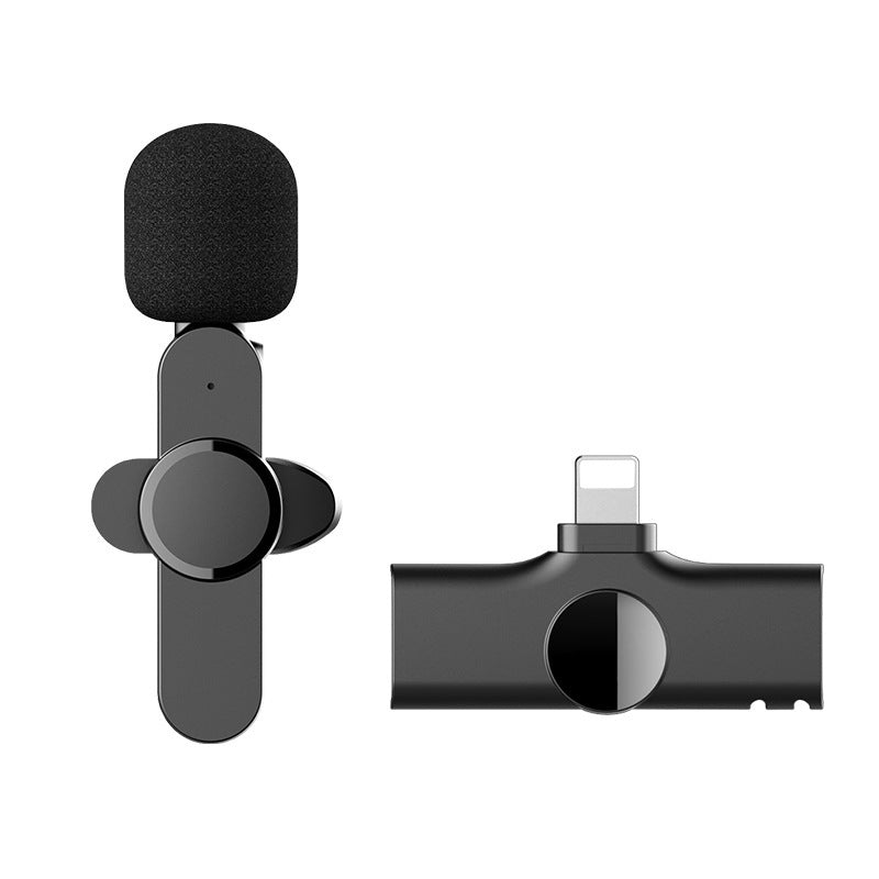 Wireless Clip-on Microphone – For iPhone & Type-C Devices