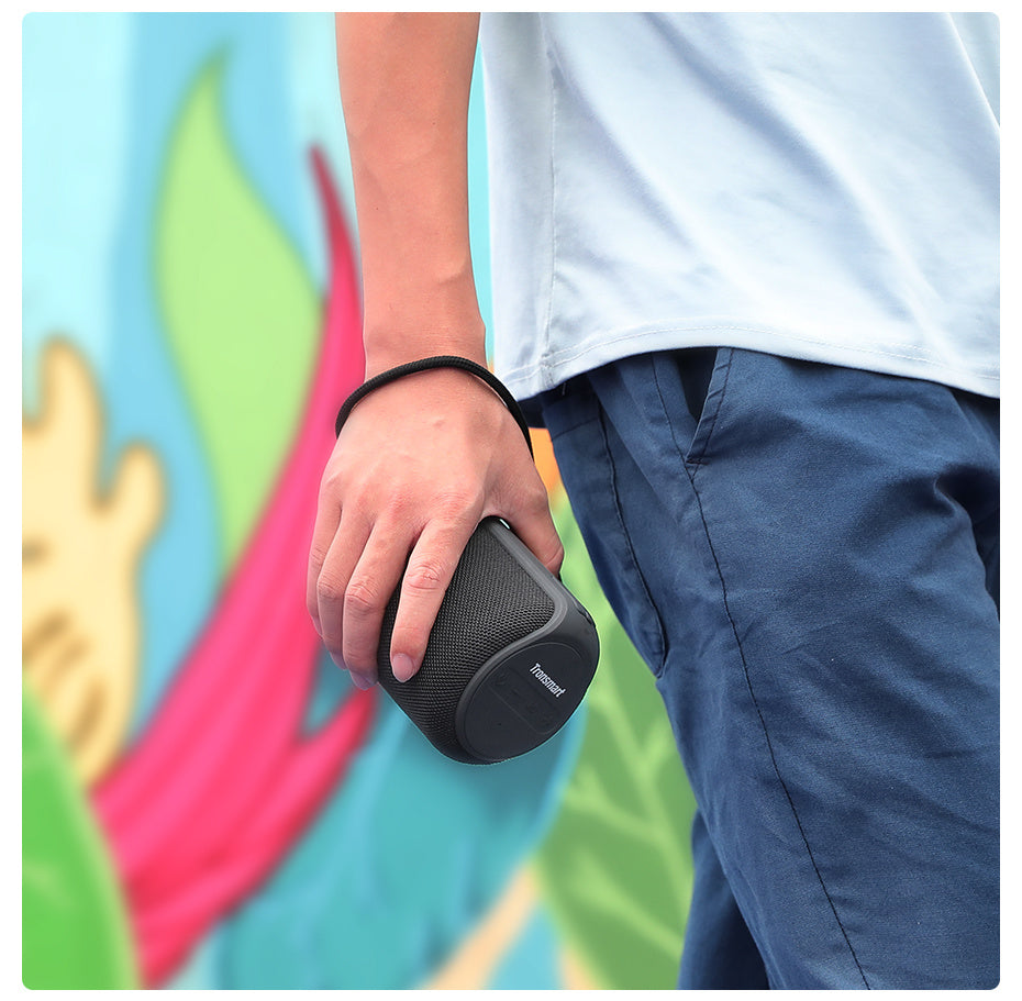 Waterproof Bluetooth Speaker – 15W Sound + 24H Battery (IPX6 Rated)