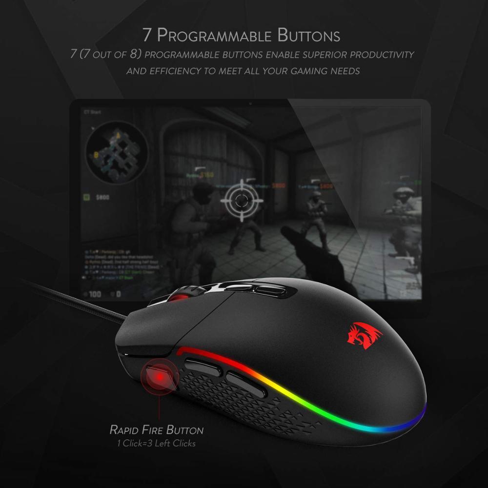 Pro Gaming Mouse – 5000 DPI & Ergonomic Grip