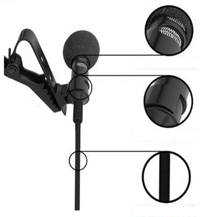 Lavalier Mic – Omnidirectional, Discreet & Pro-Level Sound