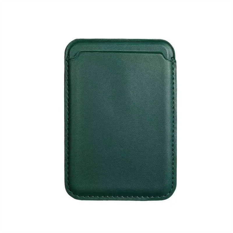 MagSafe Leather Card Holder – Slim Wallet Attachment
