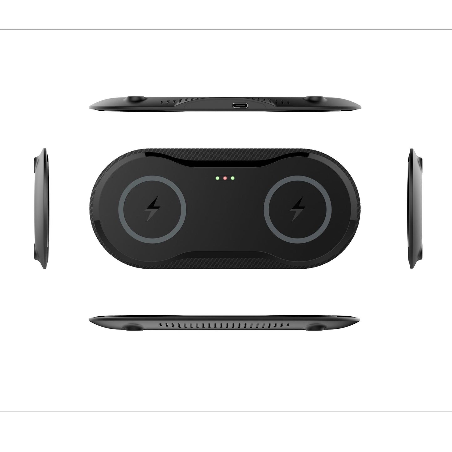 Expand your laptop's potential with 8 ports in one sleek aluminum dock. Lightweight, no power needed.