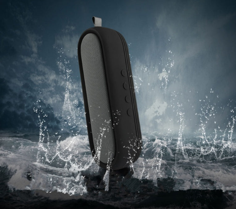 Outdoor Waterproof Bluetooth Speaker – Dual 5W Bass + 8H Battery (IP65)