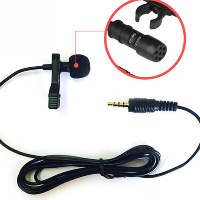 Clip-On Wired Microphone – 3.5mm Jack for Mobile or PC