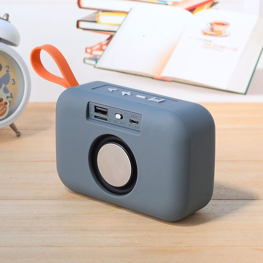 Compact Bluetooth Speaker – Wireless Audio + Hands-Free Calls