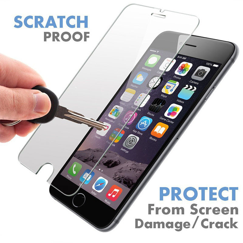 360° Full Body Tempered Glass – Front + Back Protection