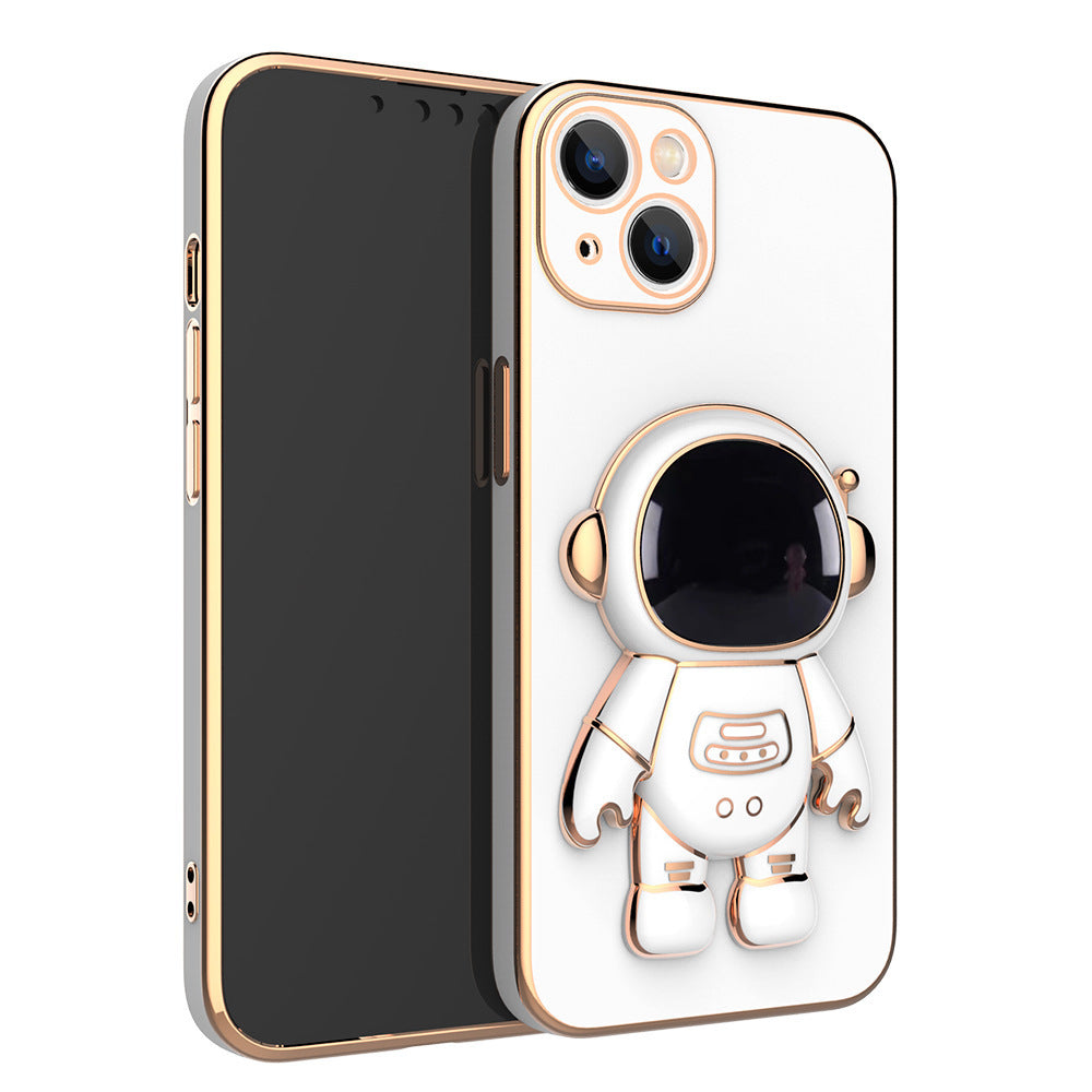 3D Astronaut Phone Case – Shockproof + Built-In Kickstand