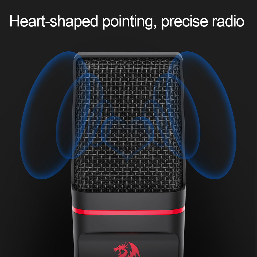 Desktop Condenser Microphone – Studio Style for Home Creators