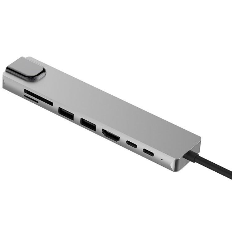 8-in-1 USB-C Dock – Ultra Slim Expansion Hub