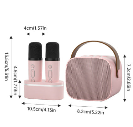 Bluetooth Karaoke Microphone Set – All-in-One Singing Fun