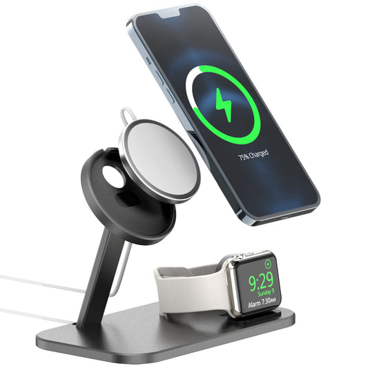 Alloy Charging Base – Minimal Cable Organizer