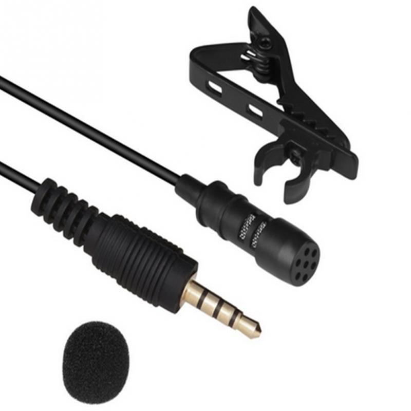 Clip-On Wired Microphone – 3.5mm Jack for Mobile or PC