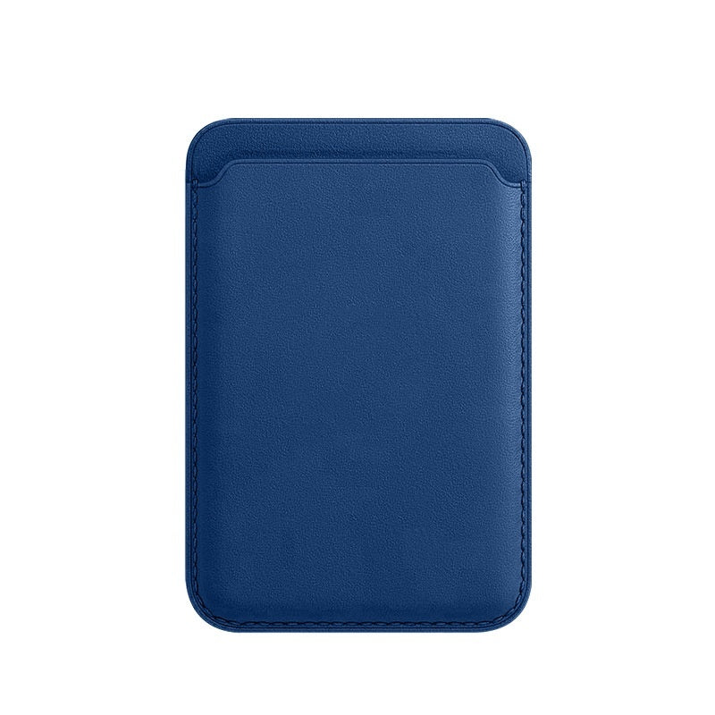 MagSafe Leather Card Holder – Slim Wallet Attachment