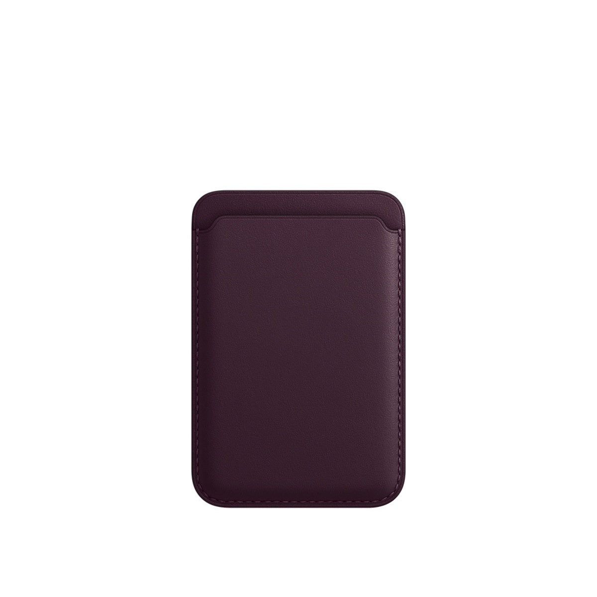 MagSafe Leather Card Holder – Slim Wallet Attachment