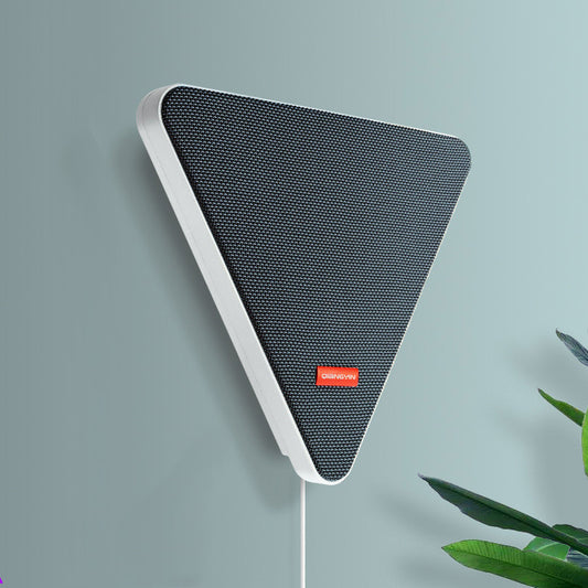 Wall-Mounted Bluetooth Speaker – Modern Design + Remote Control