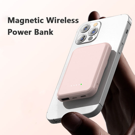 Mini Magnetic Power Bank 5000mAh – Fast & Portable